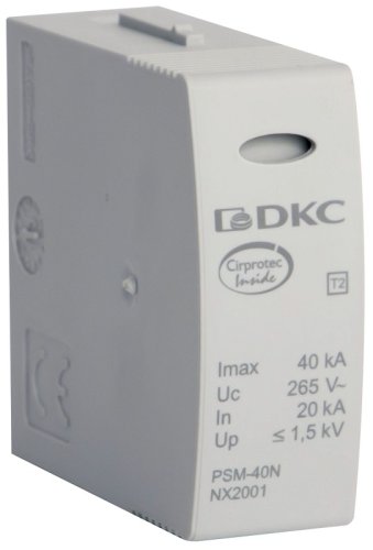 Модуль сменный к УЗИП DKC Jupiter N-PE классII 40кА фото Модуль сменный к УЗИП DKC Jupiter N-PE классII 40кА картинка